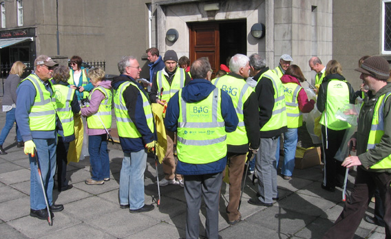 Saintfield Litter Pick April 27th 2013