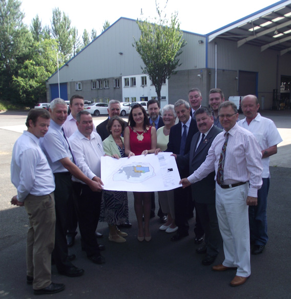 Site For Saintfield's Community Facility Unveiled