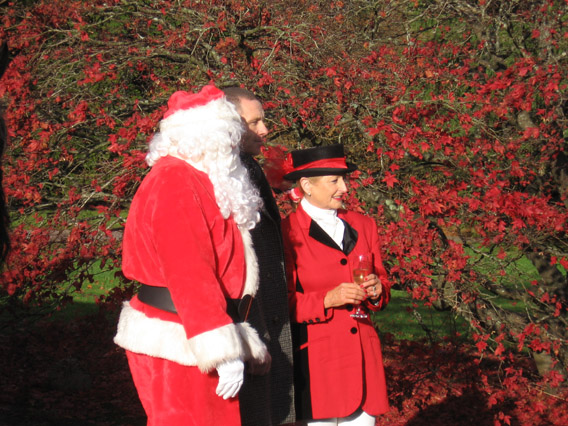 Launch of the Saintfield Christmas Charity Santa Ride 2013