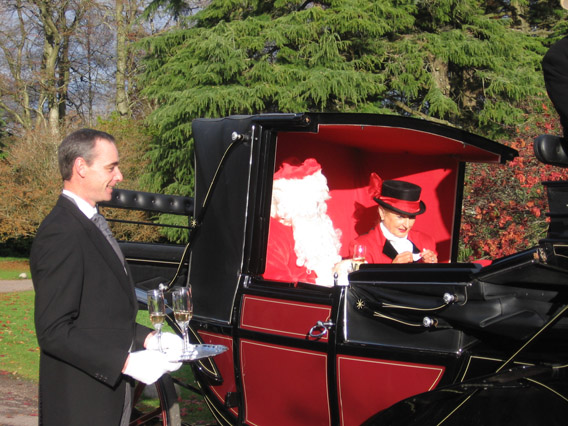 Launch of the Saintfield Christmas Charity Santa Ride 2013