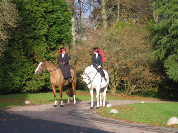 Launch of the Saintfield Christmas Charity Santa Ride 2013