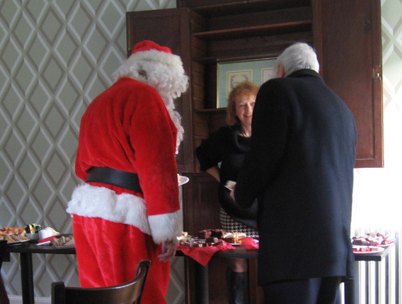 Launch of the Saintfield Christmas Charity Santa Ride 2013