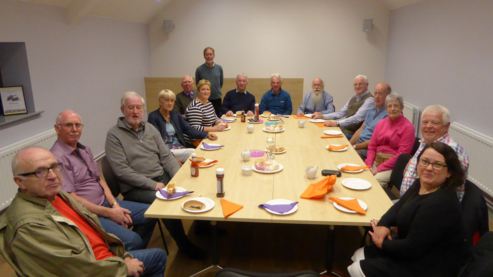 After the walk refreshments were served in Rowallane Hub, 35 Main Street.