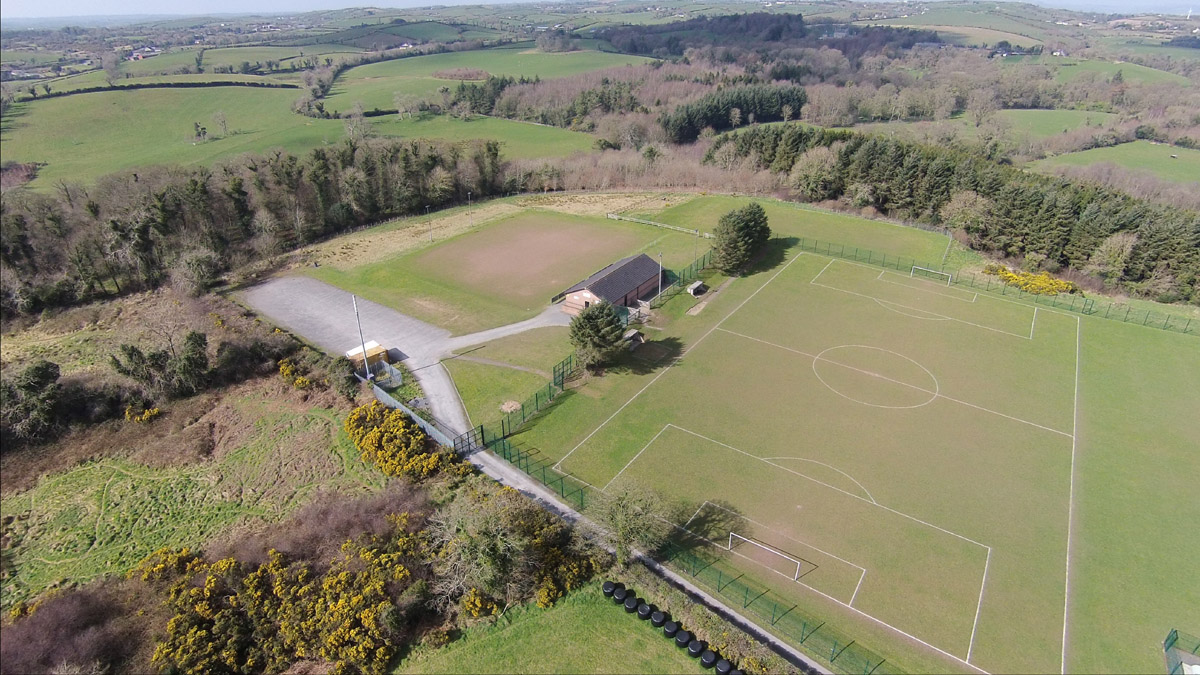 Aerial view of SUFC pitch