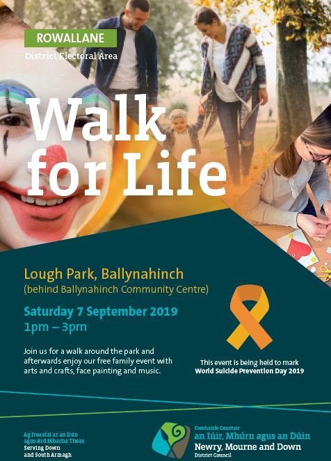 Walk For Life - Saturday 7th September